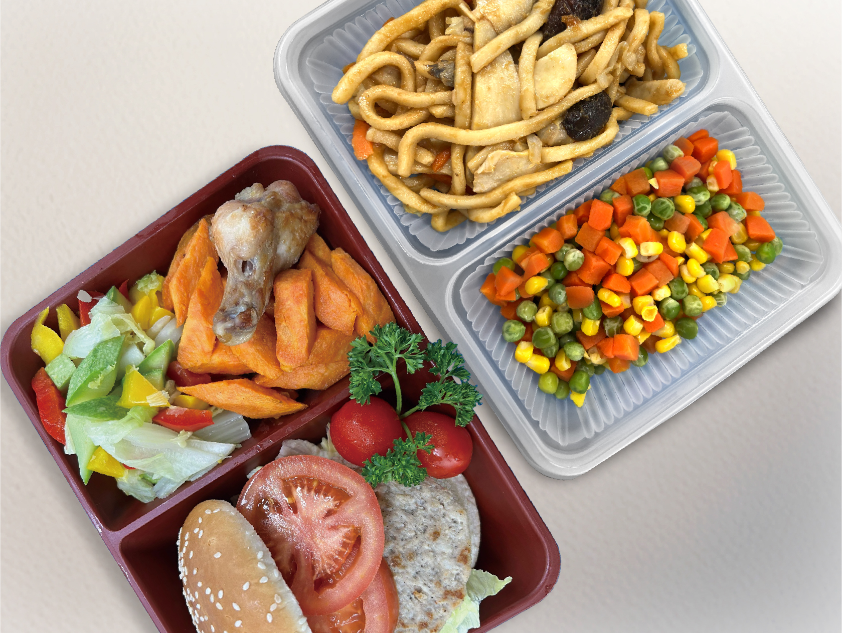 常規飯盒 - 營養均衡餐盒